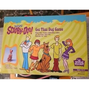 Vintage Scooby Doo! Get That Dog Cartoon Network Matching‎ Game 2002